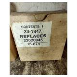 Vintage Boxed Auto Parts