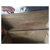 Antique Wood Trunk
