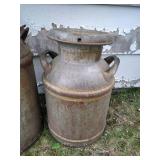 (2) Antique Milk Cans