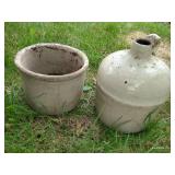 (2) Small Vintage Crock/Jugs