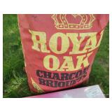 Box of (54) Premium Ceramic Briquettes & Bag of Charcoal Briquettes