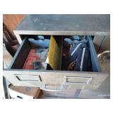 Antique Cole Steel Metal Cabinet