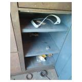 Antique Cole Steel Metal Cabinet