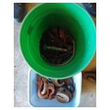 (2) Bins of Heavy Metal Parts