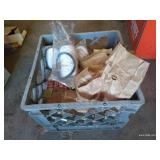 Crate FULL of Vintage Case Parts - New Old Stock