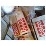 Crate FULL of Vintage Case Parts - New Old Stock