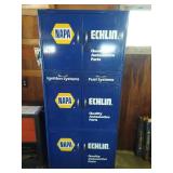 Vintage Metal NAPA Echlin Blue Metal Parts Cabinet