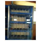 Vintage Metal NAPA Echlin Blue Metal Parts Cabinet
