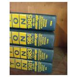 (8) Vintage 1970s & 80s Chilton Professional Service Manuals