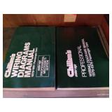 (2) Vintage Chilton Wiring Diagrams Manuals - 1976-78 & 1979-81