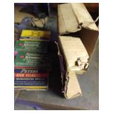 Vintage Ammo Boxes, Empty Shells, Etc