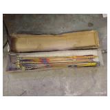 Box of Vintage Archery Arrows