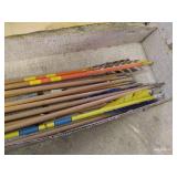 Box of Vintage Archery Arrows