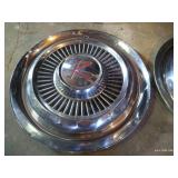 (2) Vintage Rambler Hubcaps