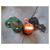 1/2 Ton Trolley & 1/2 Ton Chain Hoist