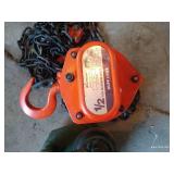 1/2 Ton Trolley & 1/2 Ton Chain Hoist
