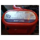 1/2 Ton Trolley & 1/2 Ton Chain Hoist