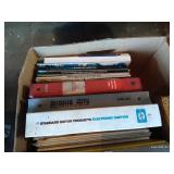 (2) Boxes Vintage Parts Catalogs, Diagnostic, Etc