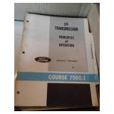 Box of Vintage Catalogs, Diagnostic & Training Materials