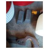 Large Mixed Pile of Items - Paint Sprayer, Vintage Items, Lead Bars, Etc