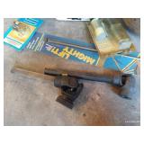 Large Mixed Pile of Items - Paint Sprayer, Vintage Items, Lead Bars, Etc