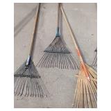 (4) Leaf Rakes