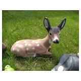 (3) Concrete Yard Animals