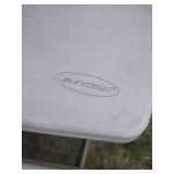 Suncast Plastic Folding Picnic Table