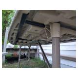 Suncast Plastic Folding Picnic Table