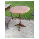 (2) Small Vintage Tables