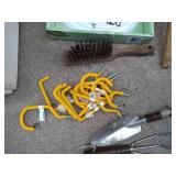 Garden Lot - Thermometer, Hand Tools, Etc