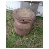 (2) Antique Milk Cans