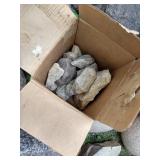 Large Lot of Garden Rocks - Larger & Small