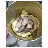 Large Lot of Garden Rocks - Larger & Small