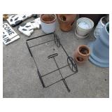 Large Garden Lot - Pots, Decor, Vintage Wagon, Etc