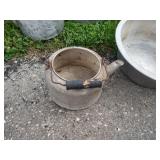 Misc Vintage Metal Items - Wash Tub, Chicken Feeder, Etc