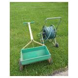 Hose Reel & Vintage Spreader