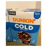 Dunkin Cold Iced Coffee K-Cups