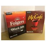 Folgers Black and McCafe Medium K-Cups