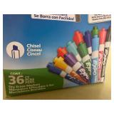 Expo Assorted Color Chisel Dry Erase Markers