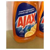 Ajax Dish Soap and Scotch Brite Pads