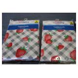 9 Table cloths...