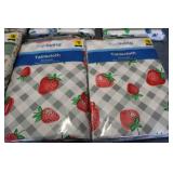9 Table cloths...