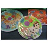 Cocomelon Party Plates and napkins...