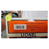 Lionel Gondola w/canisters and Work Caboose