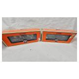 Lionel Reading Box Car and PRR Gondola with Cable Reels