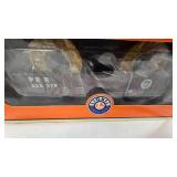 Lionel Reading Box Car and PRR Gondola with Cable Reels