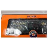 Lionel Reading Box Car and PRR Gondola with Cable Reels
