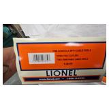 Lionel Reading Box Car and PRR Gondola with Cable Reels