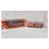 Lionel Northern Pacific Box Car and Sante Fe Hopper